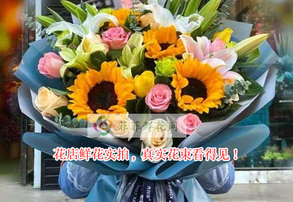 贵港覃塘区花店鲜花实拍,贵港覃塘区真实花束看得见!